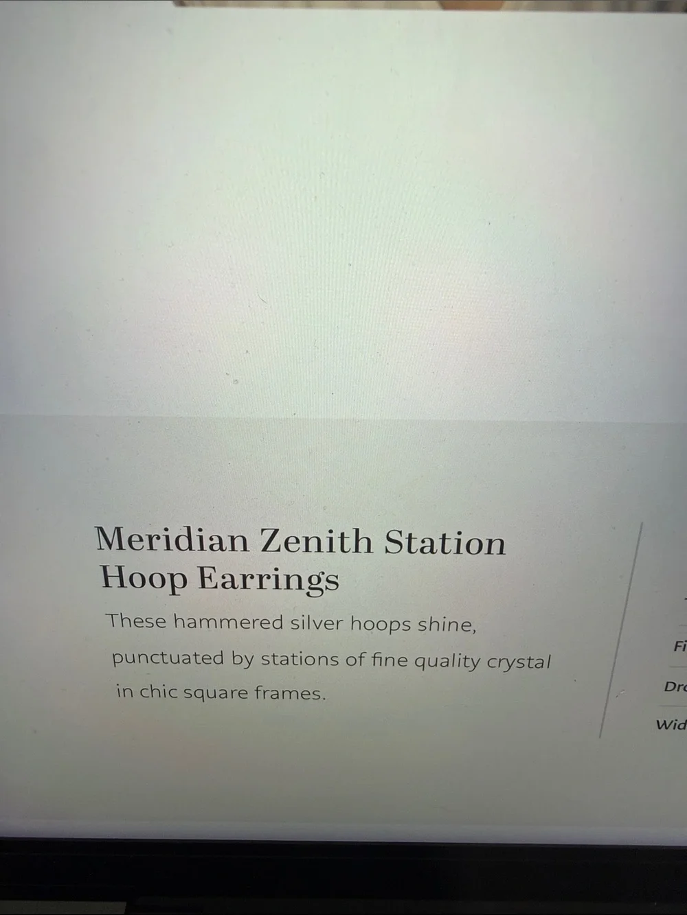 🤩🆕 Brighton Meridian Zenith Station Hoop Earrings NWT